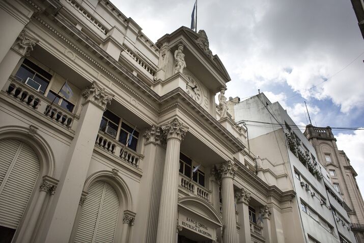 The Central Bank Of Argentina As CPI Figures Are Released