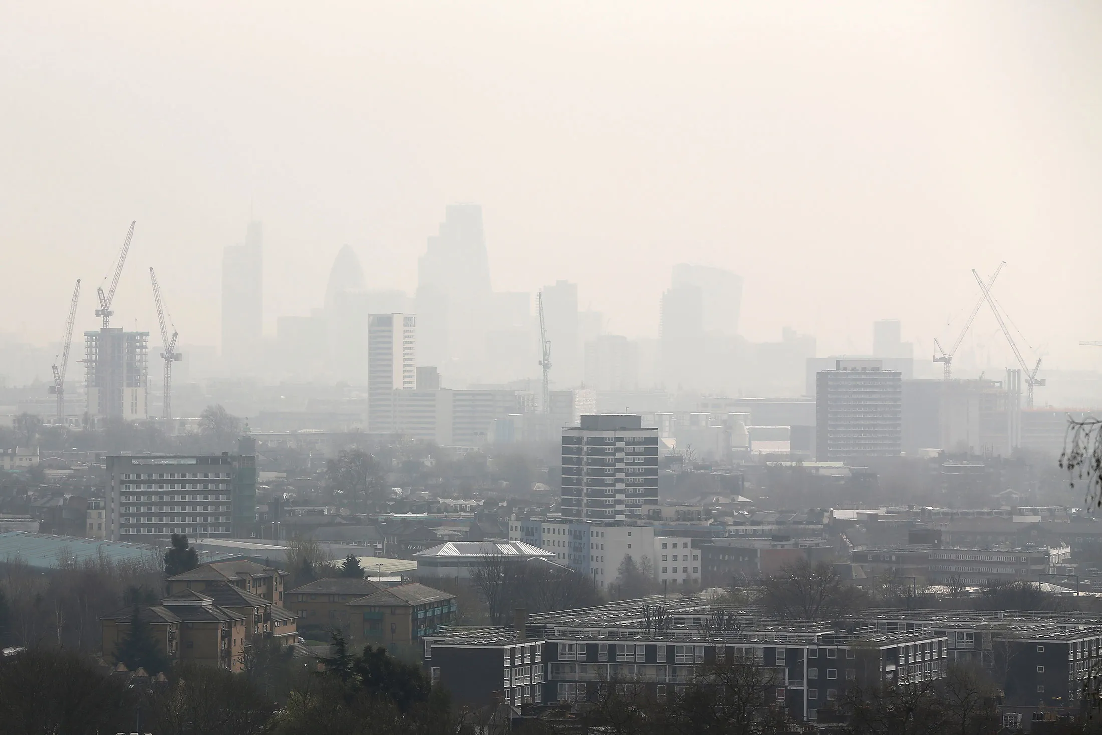 Nineteen times this year, the concentration of nitrogen dioxide has exceeded the EU limit of 200 micrograms per cubic meter as an hourly mean.
