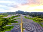 The 63-megawatt Calatagan solar farm in Batangas, Philippines, in 2016.