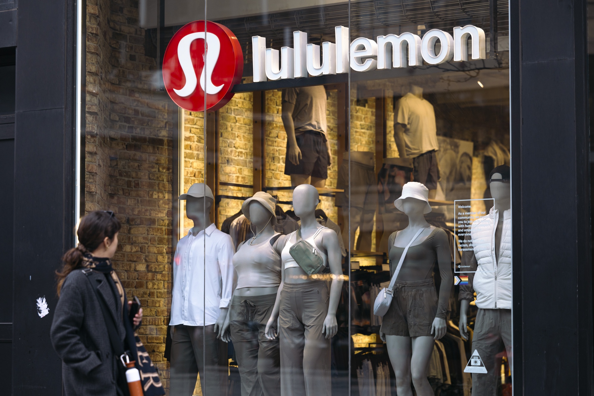 A Lululemon store in New York.