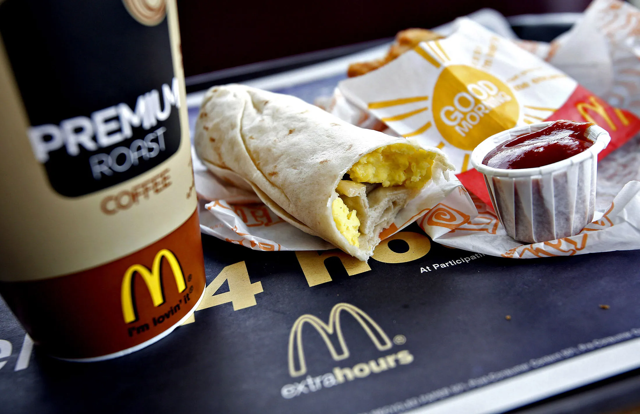 McDonald's all-day breakfast takes toll on Jack in the Box results.
