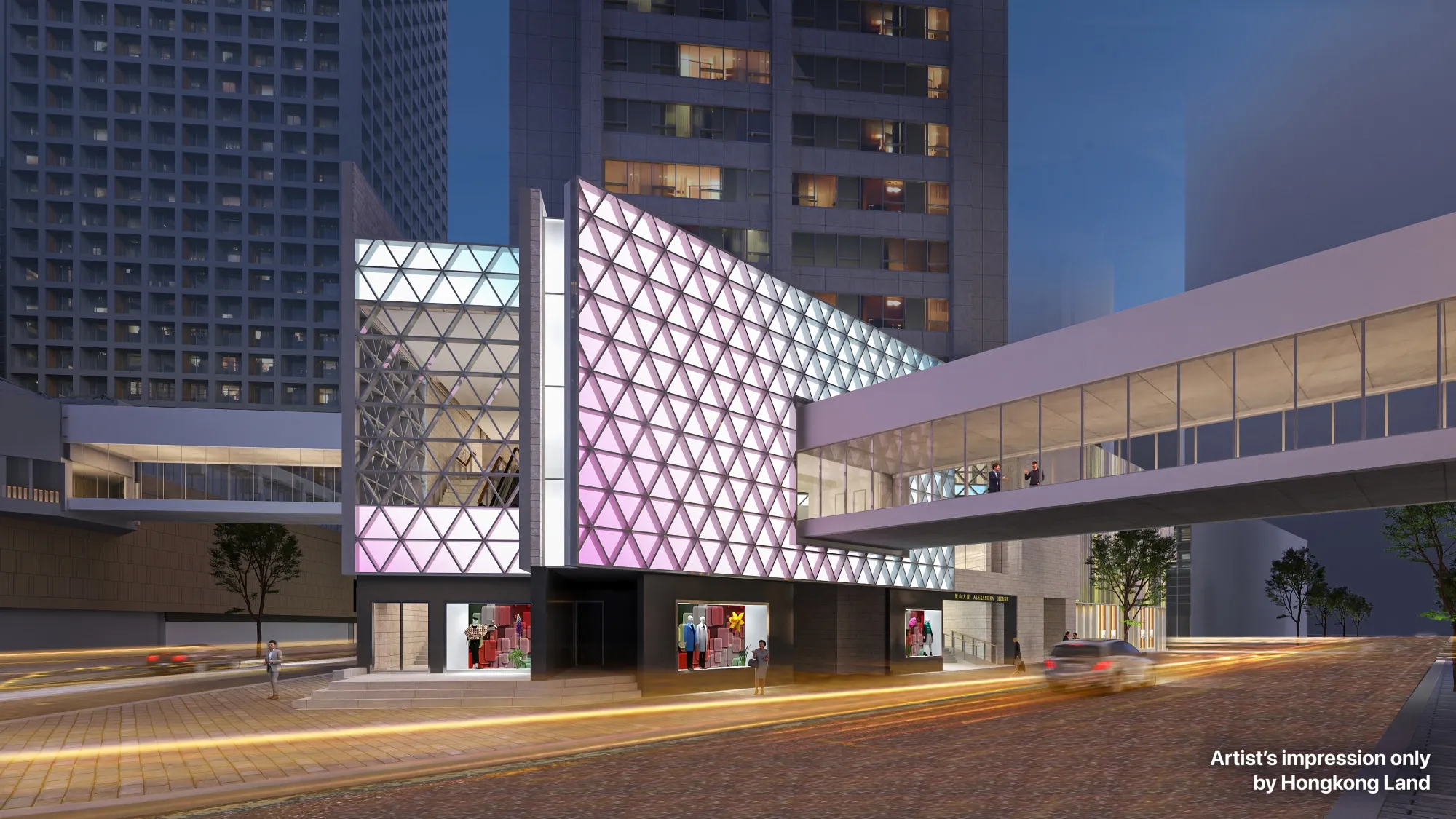 A rendering of Landmark Alexandra.