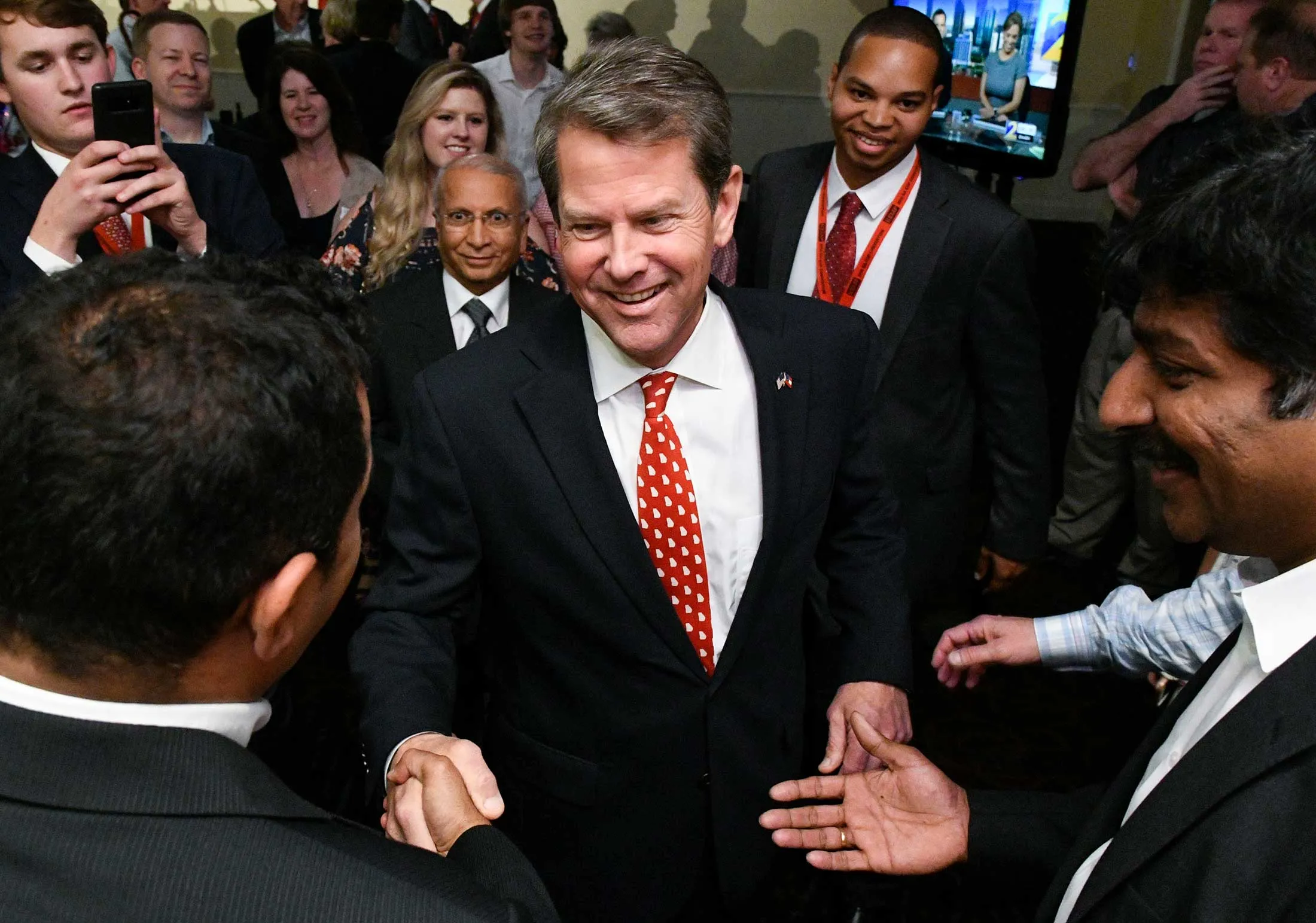 Georgia Secretary of State Brian Kemp.