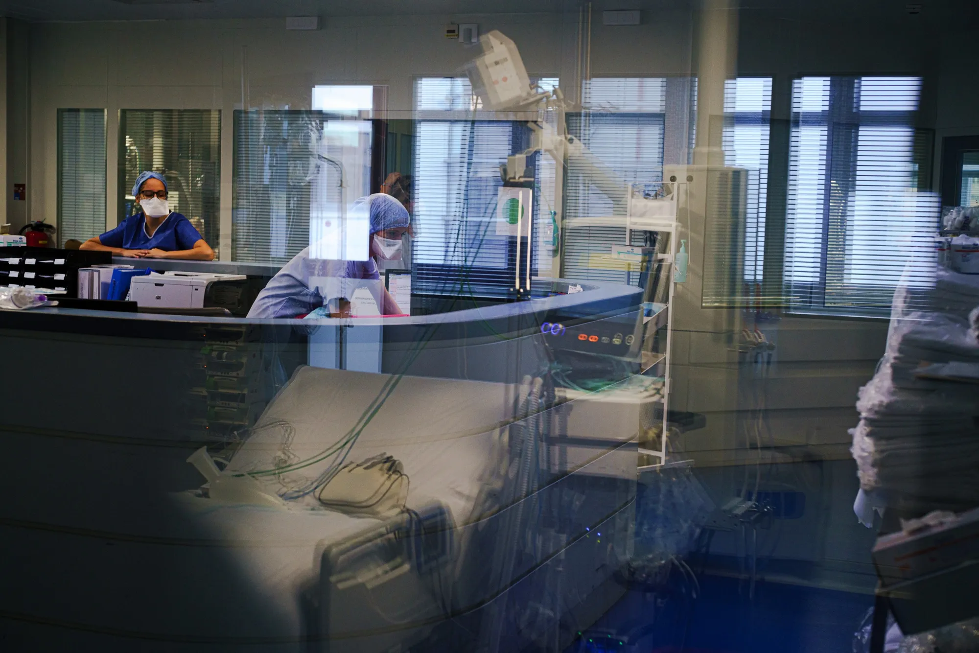 The ICU at a hospital in Marseille in&nbsp;November 2020.&nbsp;