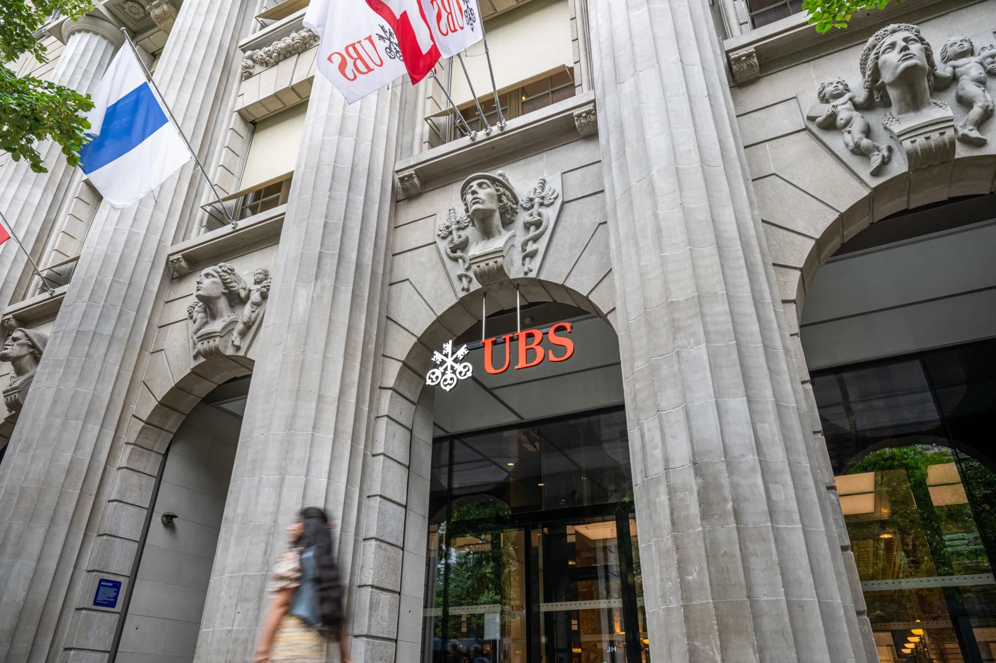 The UBS Group AG headquarters in Zurich.