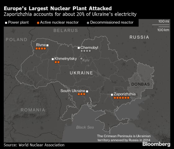 Ukraine Update: Russia Occupies Nuclear Plant Site After Fire