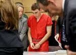 Nikolas Cruz appears in court in Ft. Lauderdale, Florida on Feb. 19.