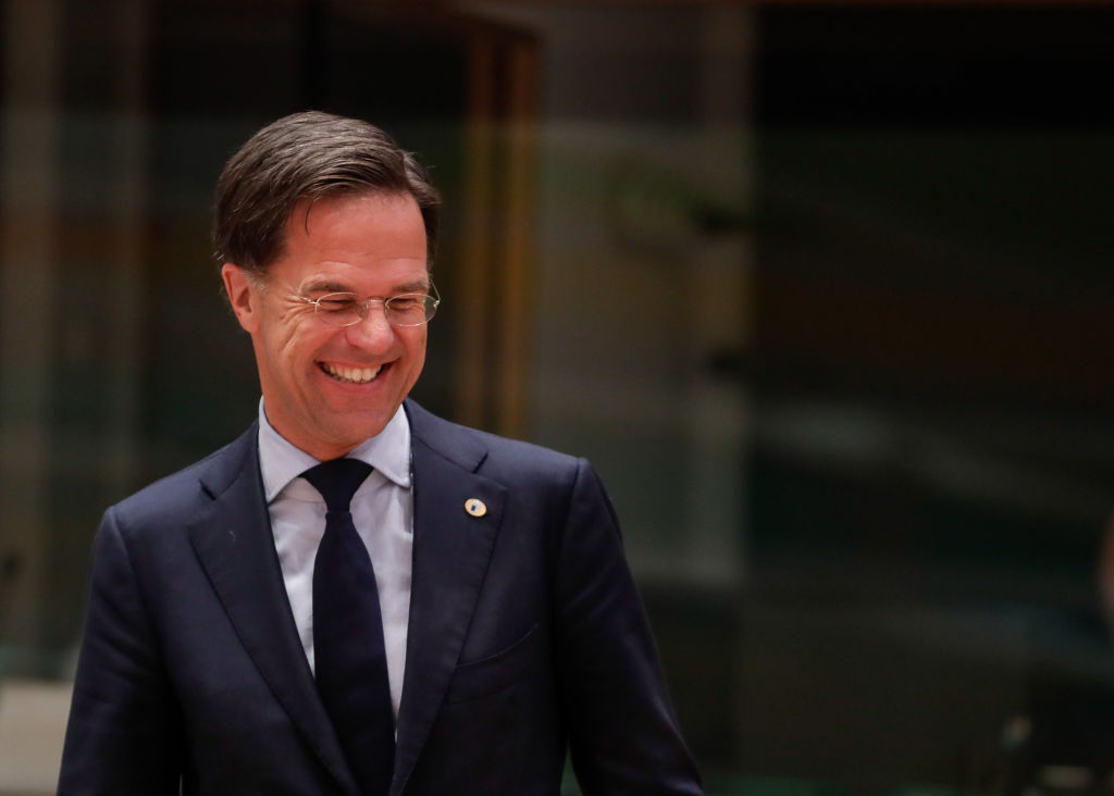 On behalf of the “Frugal Four,” Rutte declares victory.