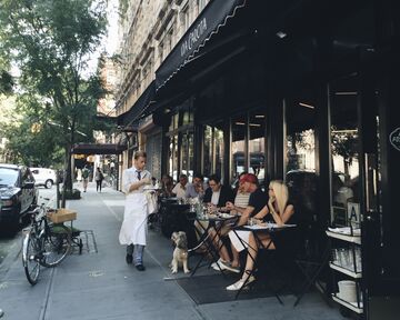 West Village Nyc Restaurants Pastis Bar Pisellino White