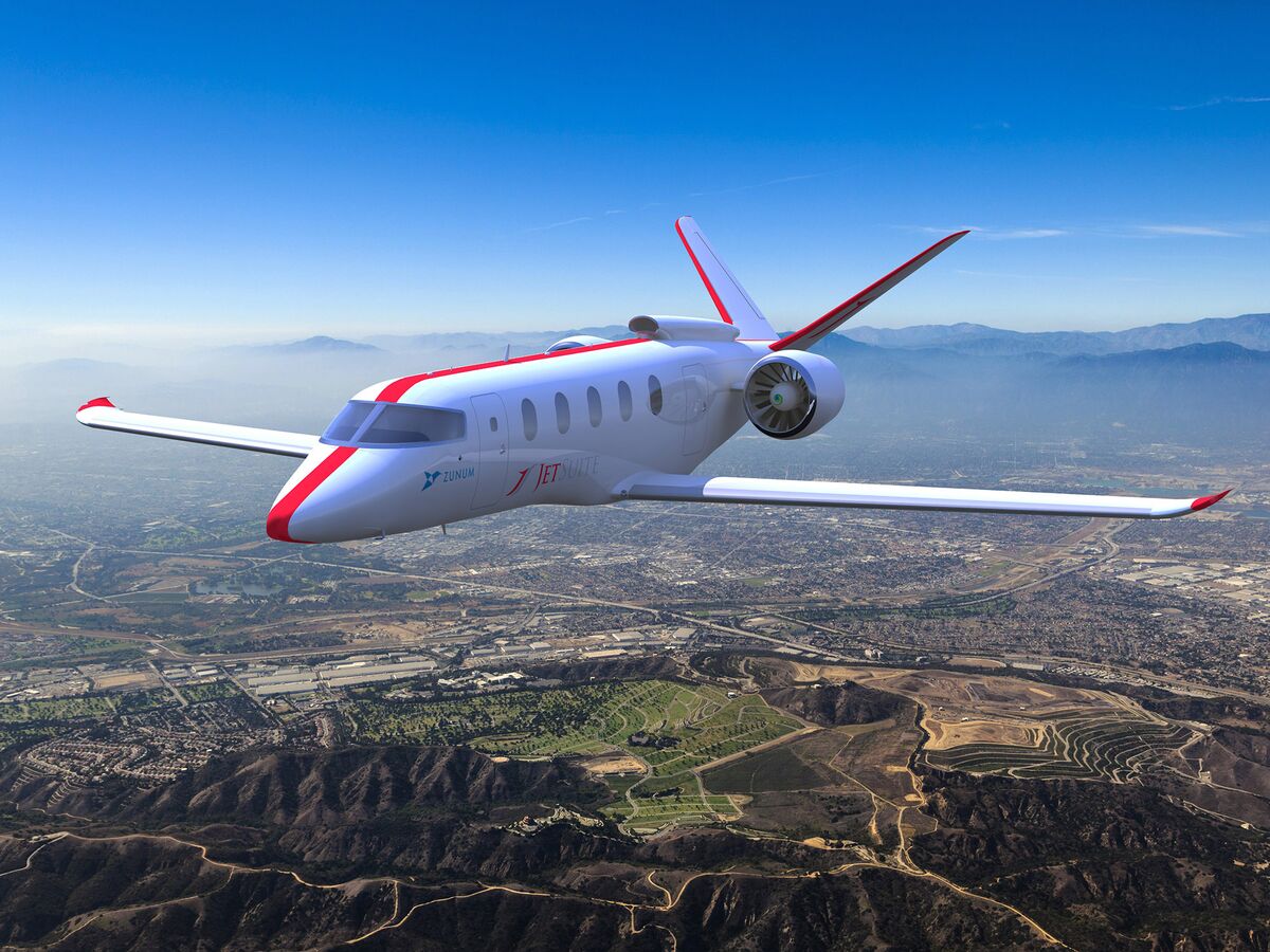 BoeingBacked Startup Lands JetSuite for Electric Plane's Debut Bloomberg