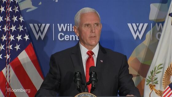 China Fires Back at Pence, Says U.S. Should Get House in Order