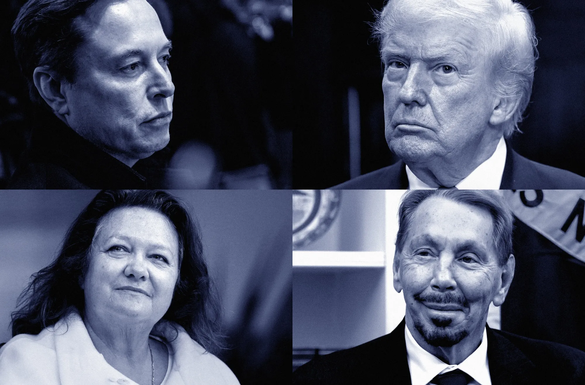 世界の富豪、25年に資産が計2.2兆ドル増－トランプ一族にも恩恵 - Bloomberg