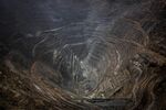 An open pit copper mine near Calama, Chile.