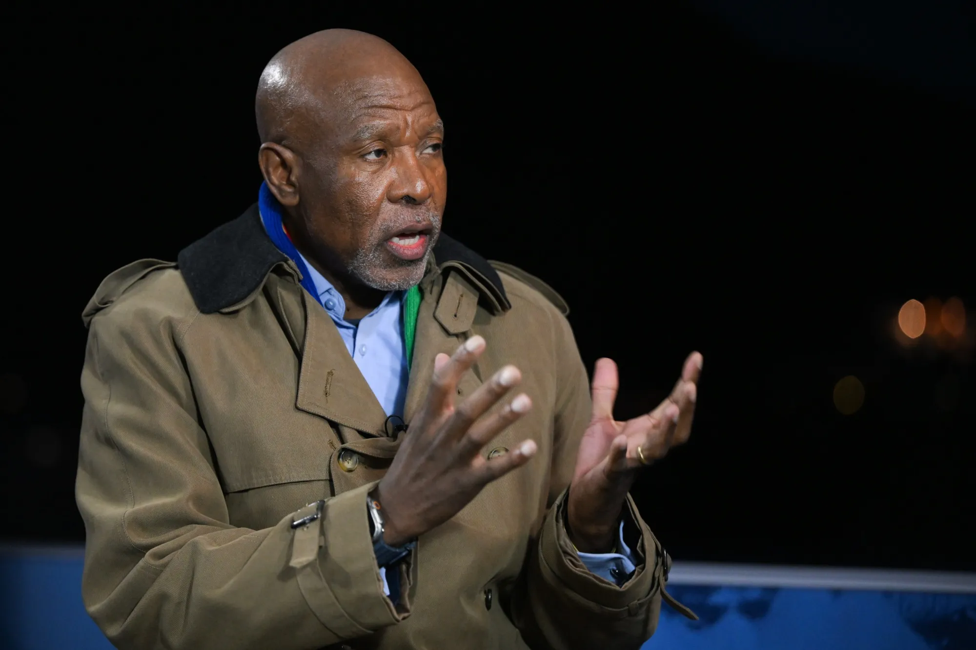 Lesetja Kganyago in Davos, on Jan. 21.