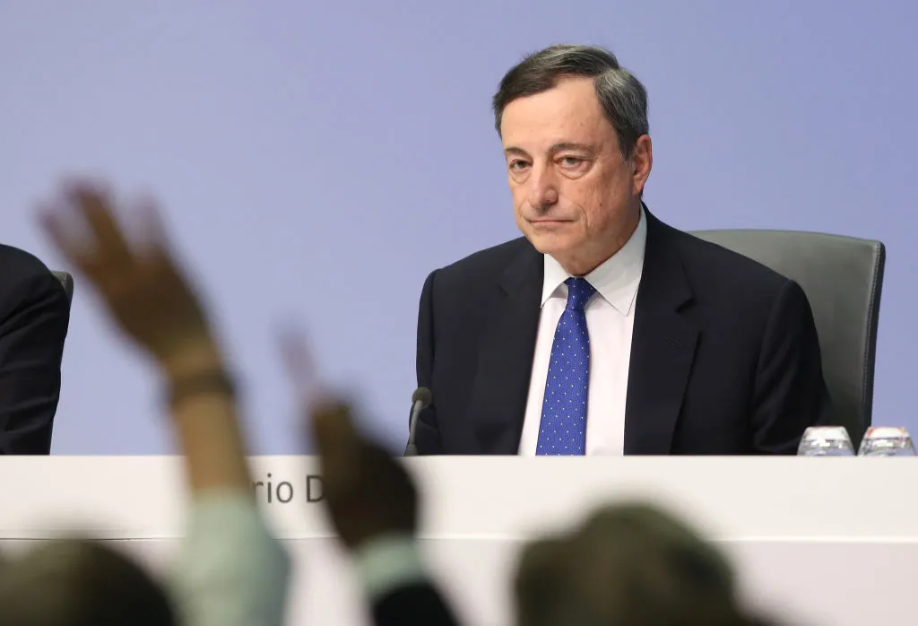 Draghi's job isn't easy.
