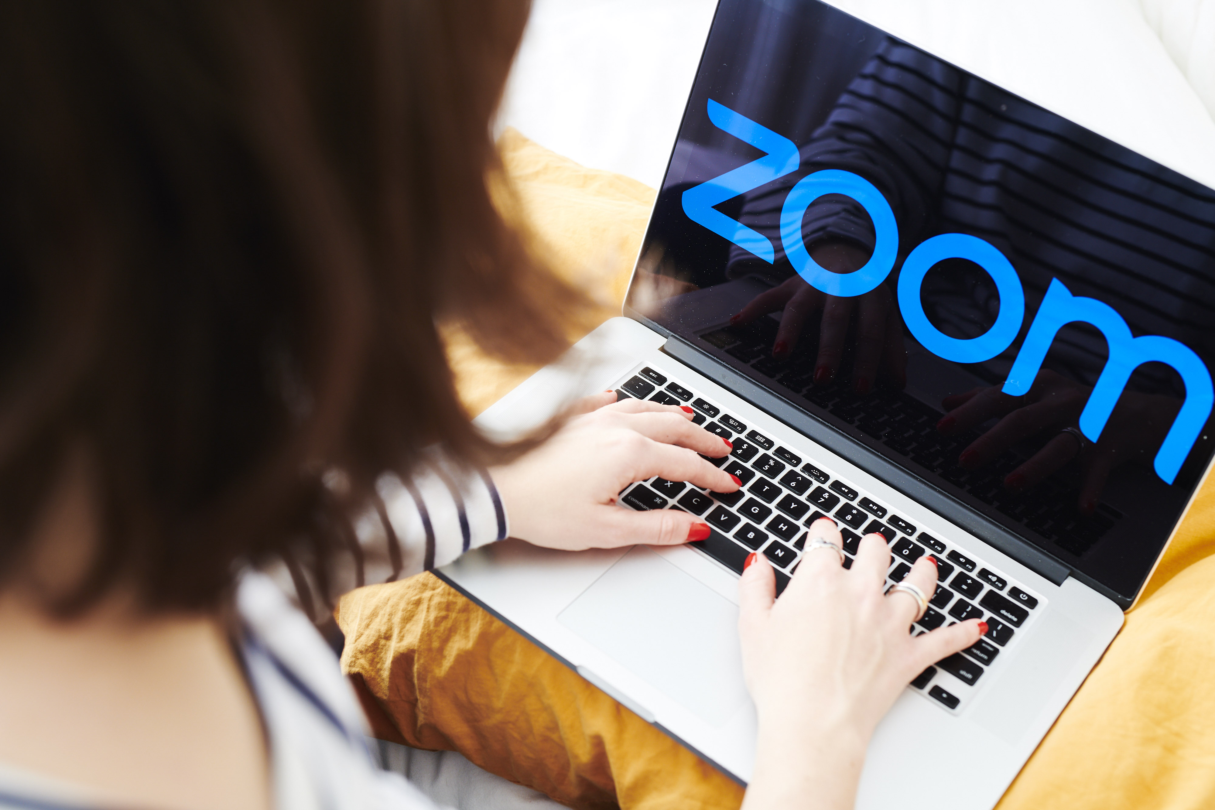 The logo for the Zoom Video Communications Inc. application