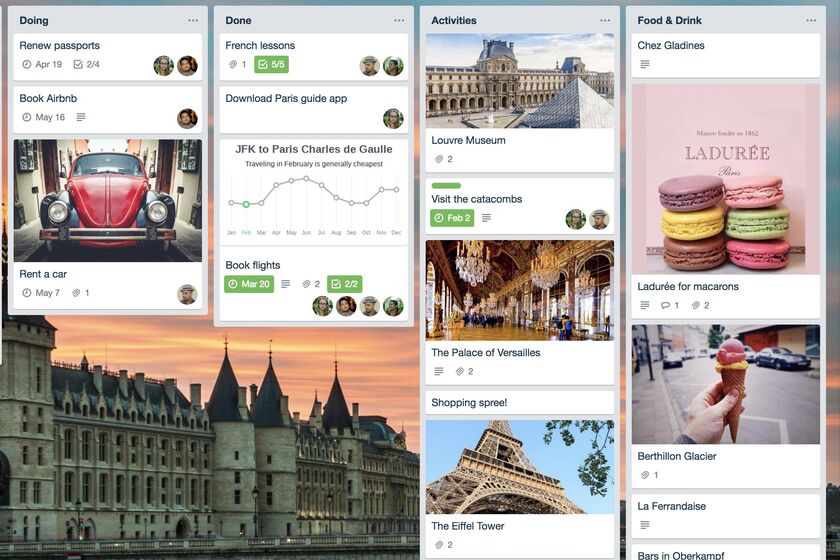 relates to Using Trello to Plan Your Next Vacation (Really)
