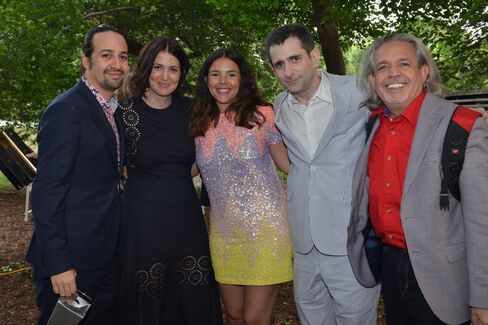 Lin-Manuel Miranda, Alexandra Shiva, Vanessa Nadal, Jonathan Marc Sherman and Luis Miranda