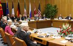 Iran nuclear talks restarted today at the United Nations in Vienna. Photographer: Dieter Nagl/AFP/Getty Images