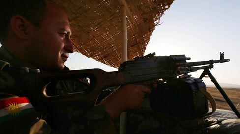 Iraqi Peshmerga Fighter