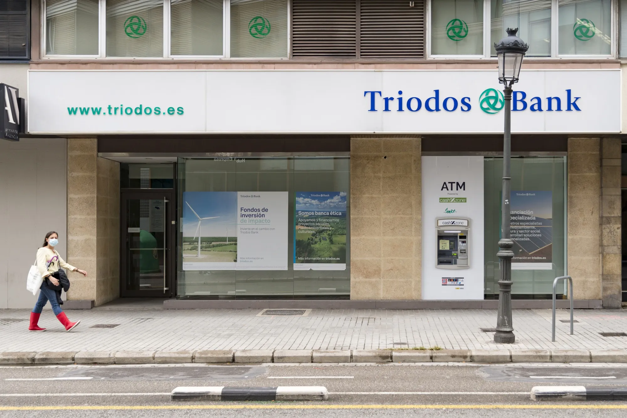 A Triodos Bank branch.