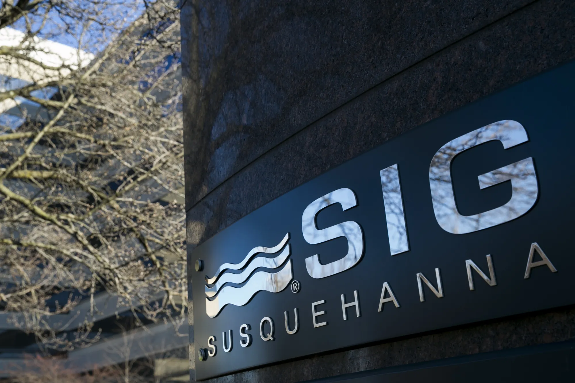 The Susquehanna International Group headquarters in Bala Cynwyd, Pennsylvania.
