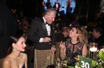 Thomas Peterffy, center, at the Palm Beach Zoo gala in January 2020.