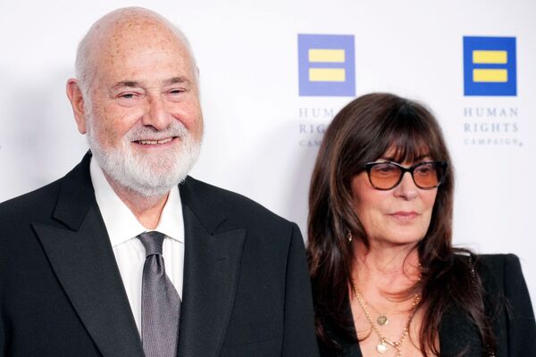 Rob Reiner and his wife Michele Reiner in March.