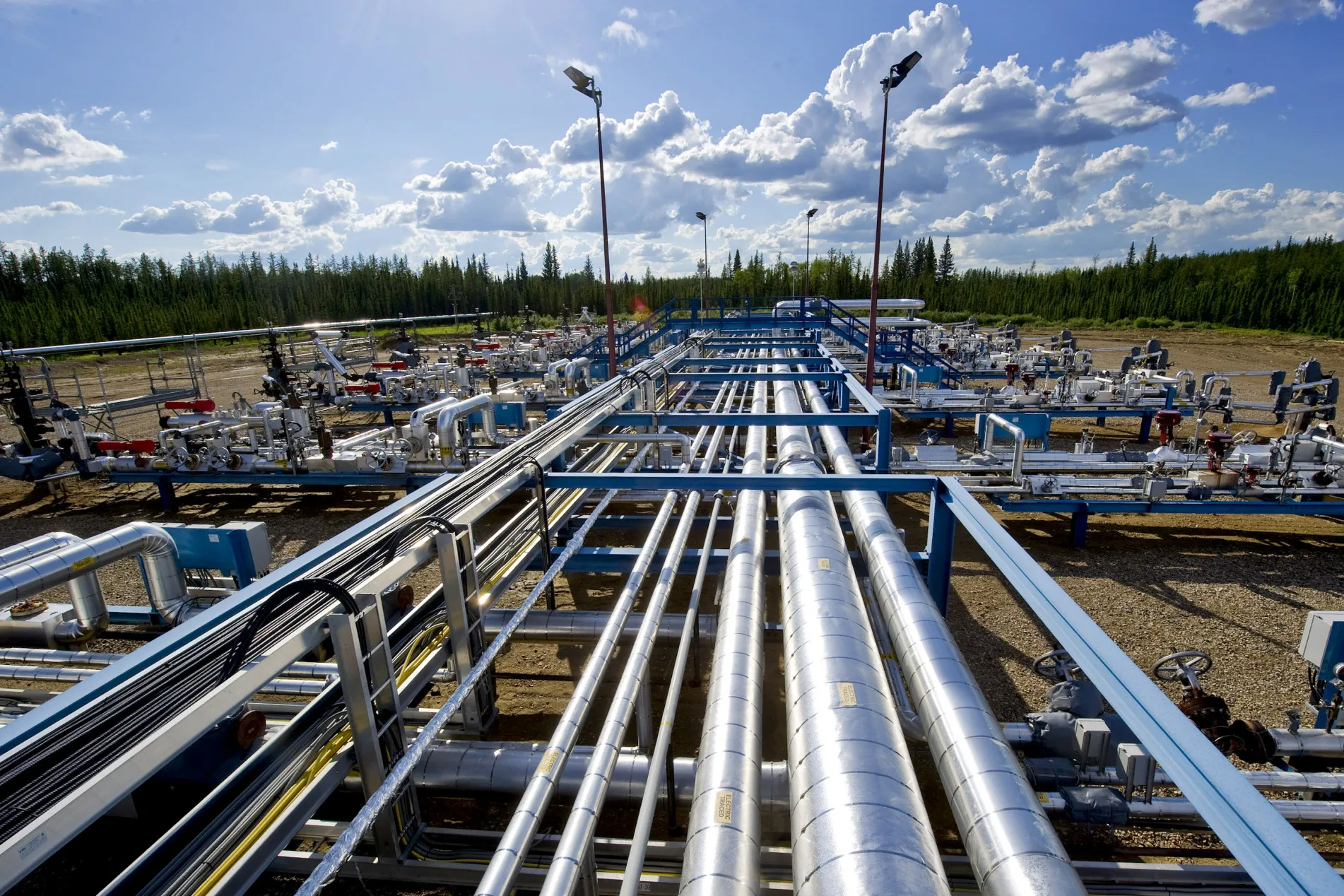 Devon Energy Corp.'s Jackfish Projects processing plant near Conklin, Alberta.
