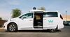 A Waymo autonomous vehicle sits parked in Chandler, Arizona in 2018. 