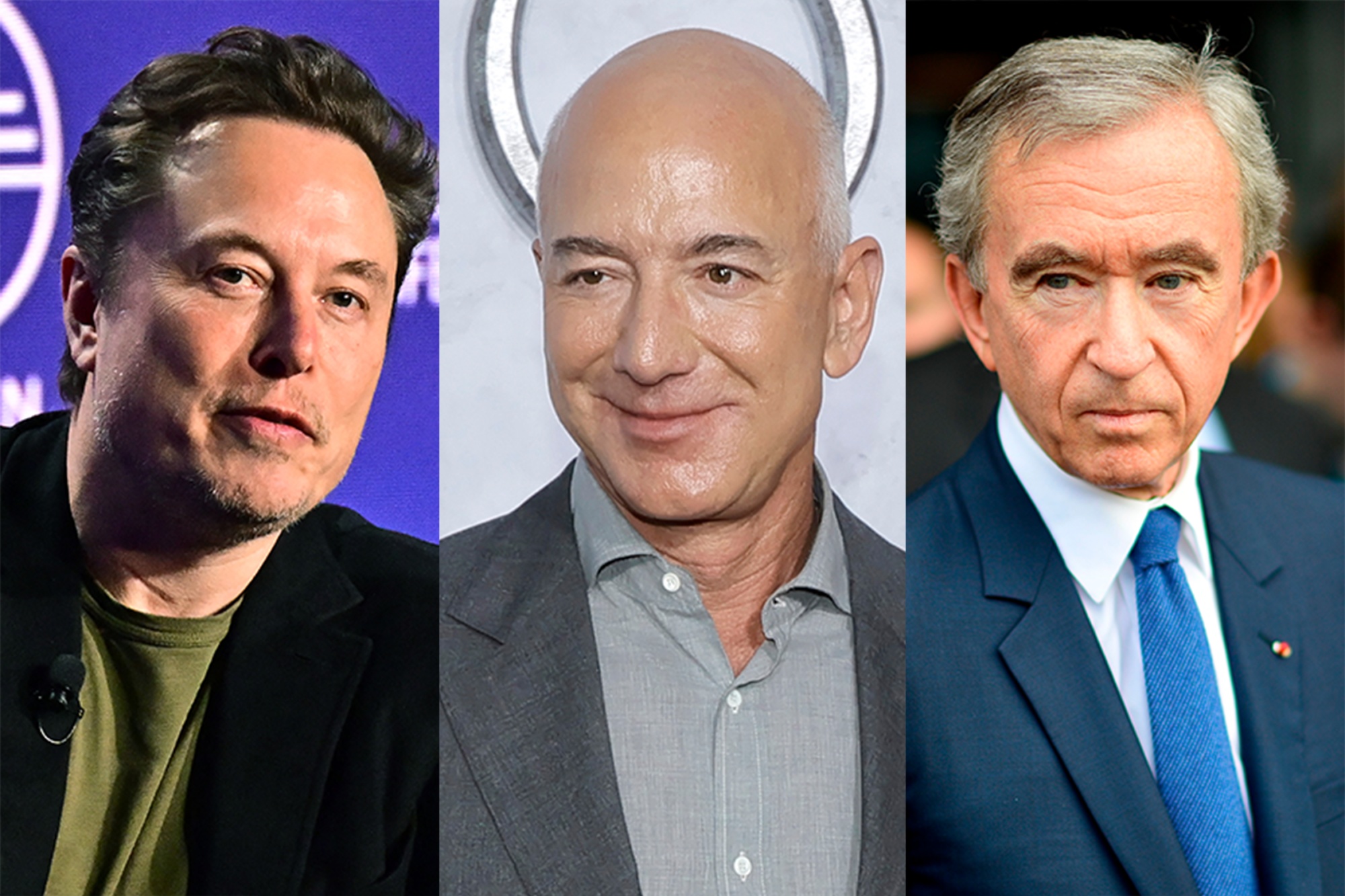 Elon Musk, Jeff Bezos and Bernard Arnault Race for World's Richest ...