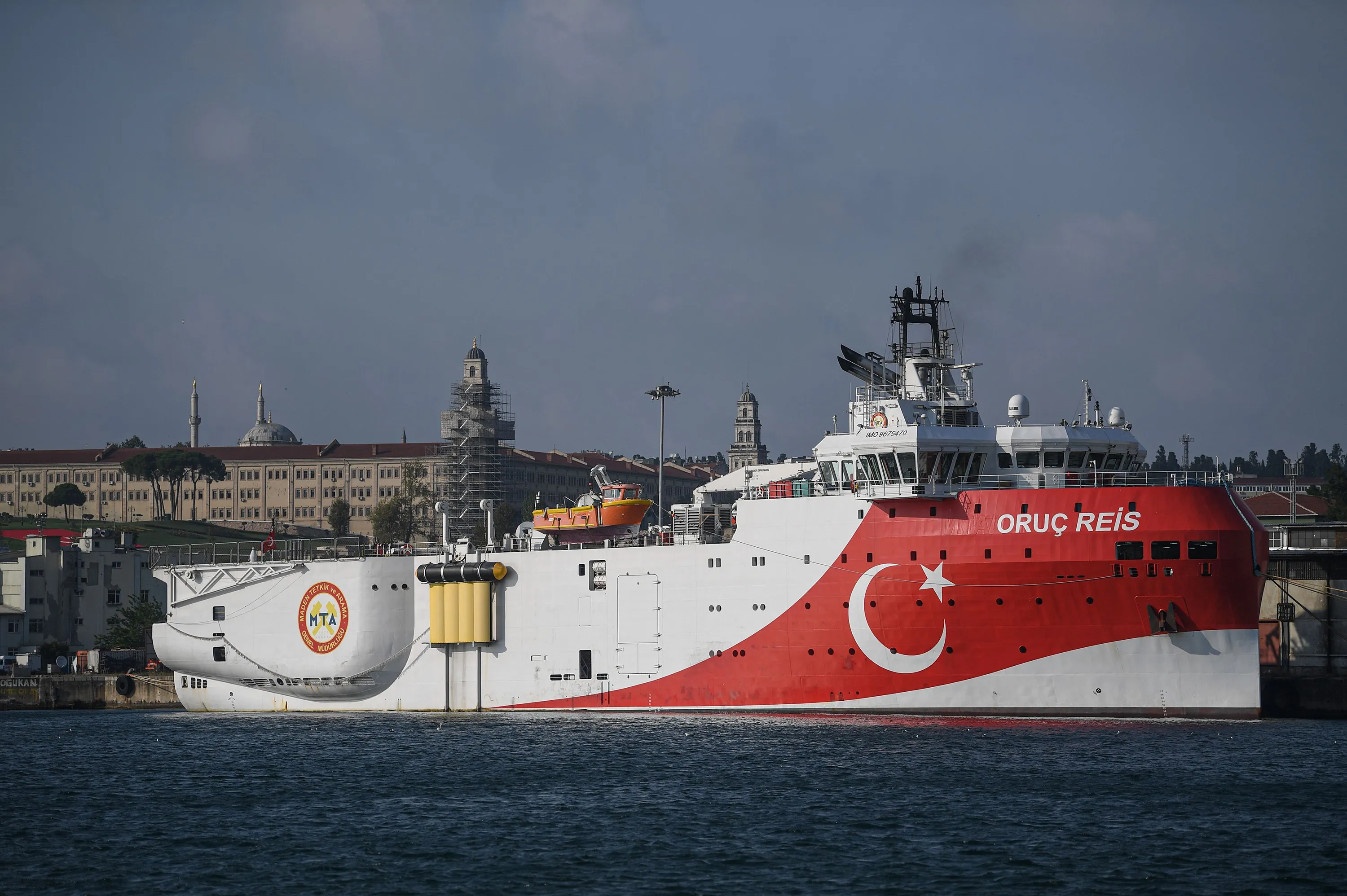 Turkey’s Oruc Reis seismic survey ship