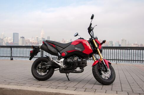 The view is expensive, but the Grom is cheap.