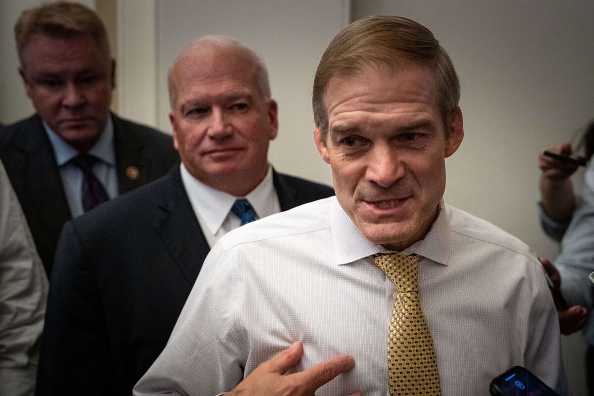 Republican Jim Jordan Loses Second House Speaker Vote - Bloomberg