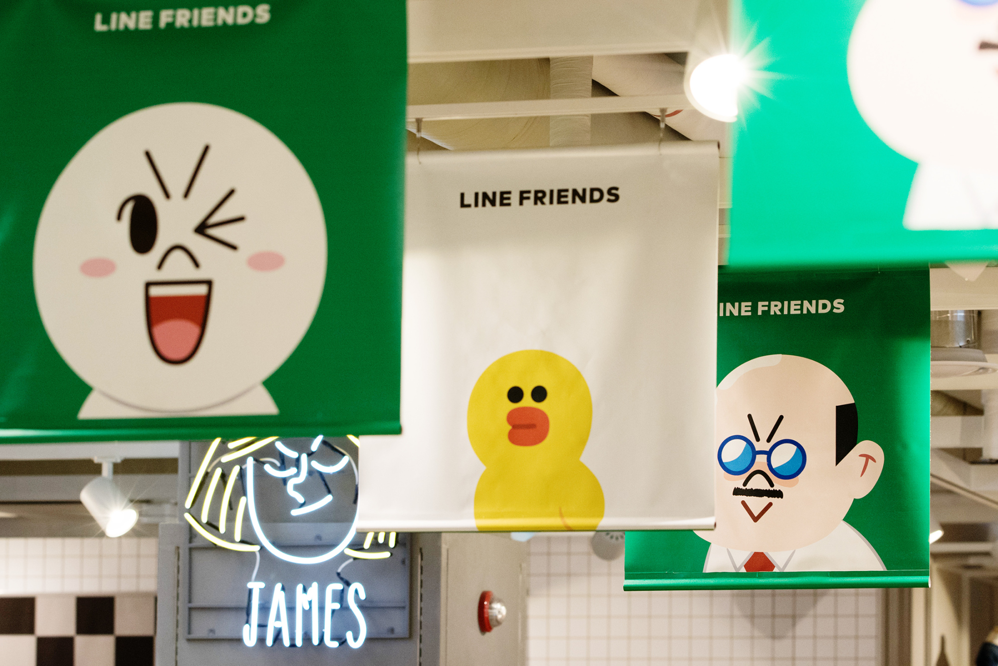 The Line Friends flagship store in the Itaewon district in Seoul, South Korea, on June, 11, 2016.
