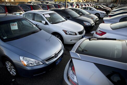Credit-Fueled U.S. Car Sales May Need Help From Incomes: Economy