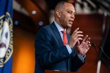 House Democratic Leader Hakeem Jeffries Holds Weekly News Conference