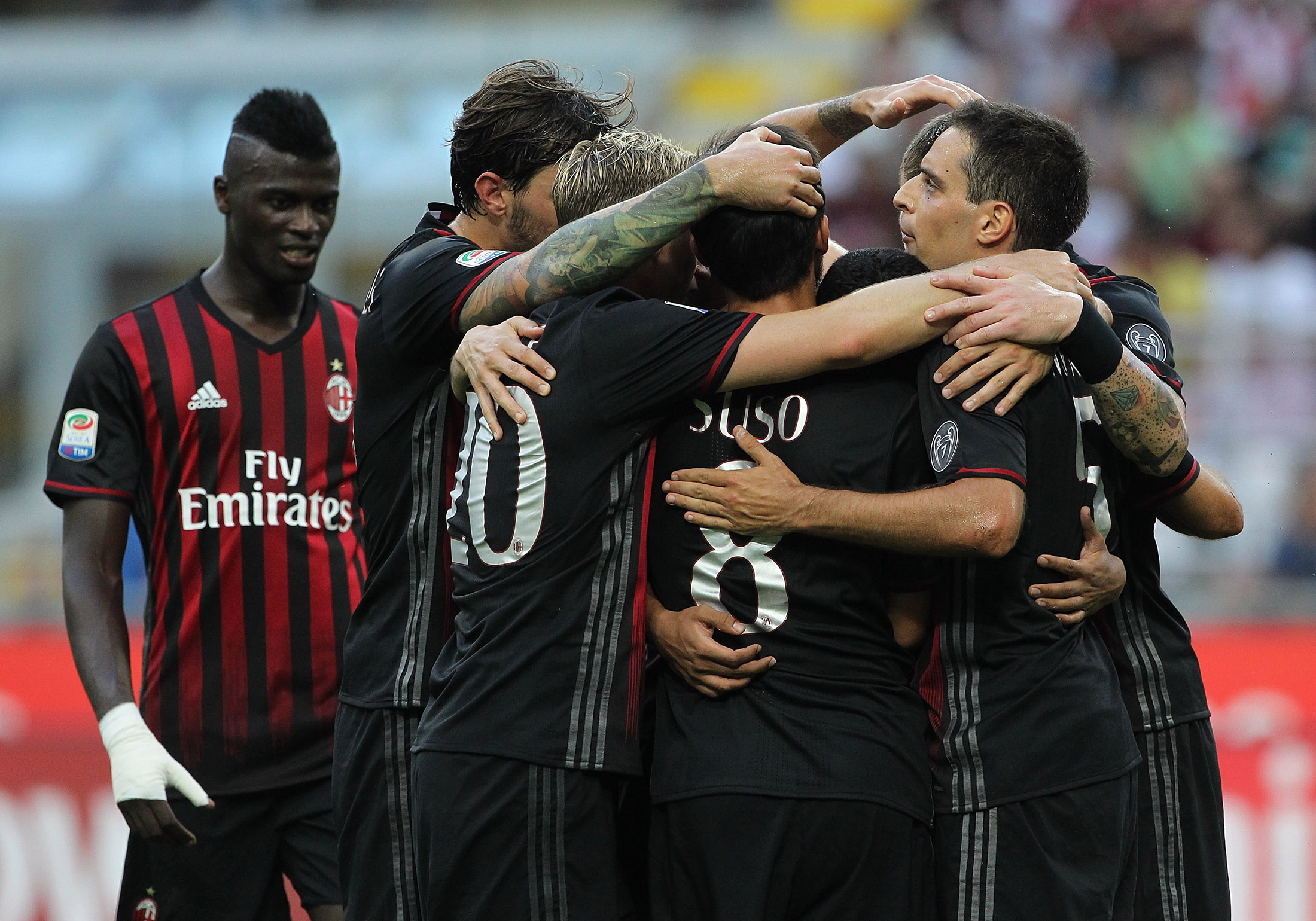 adidas AC Milan Home Jersey Youth 2016/17 - Black