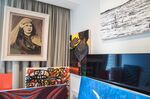 Art&nbsp;collections inside Michelle Wang and Wilson Leung’s home in Hong Kong.