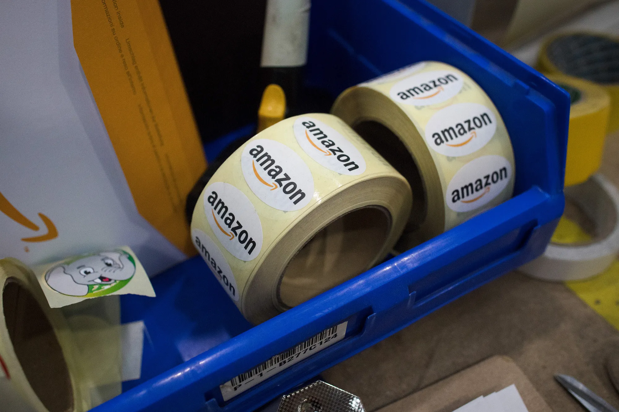 Inside An Amazon.com Inc Fulfilment Center As It Prepares For Black Friday