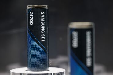 Displays at South Korea Battery Expo