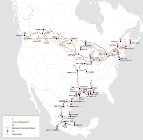 CP Rail Agrees to Buy Kansas City Southern for $25 Billion