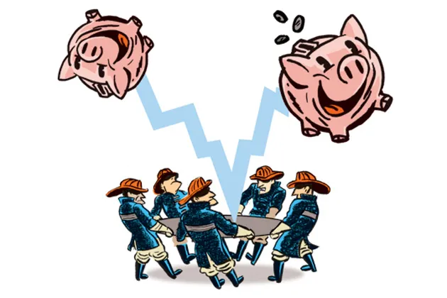 The Price of Too Big to Fail