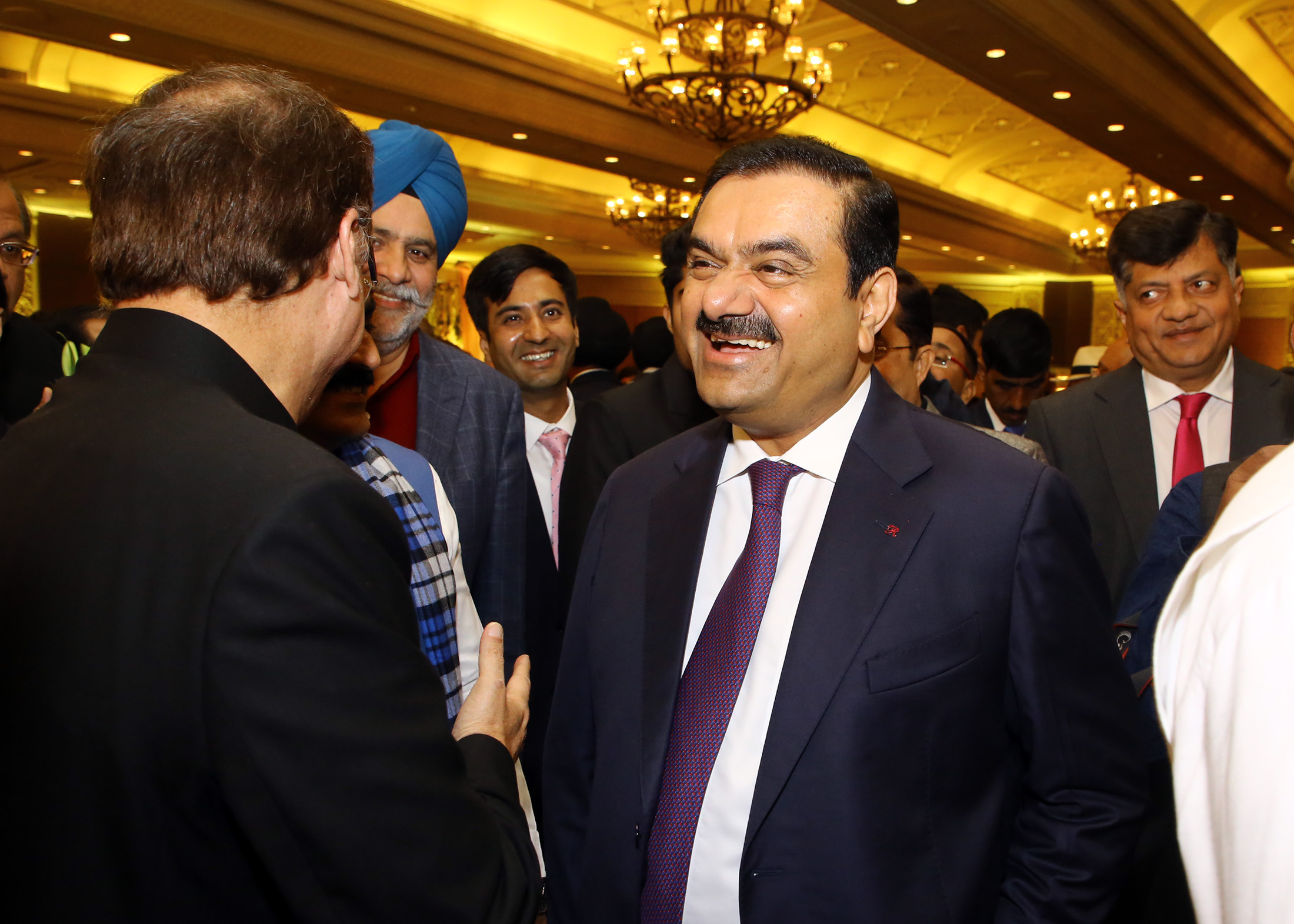 Gautam Adani in New Delhi in February.