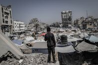 Gaza as Israel-Backed Gaza Aid Group Suspended Operations for Safety 