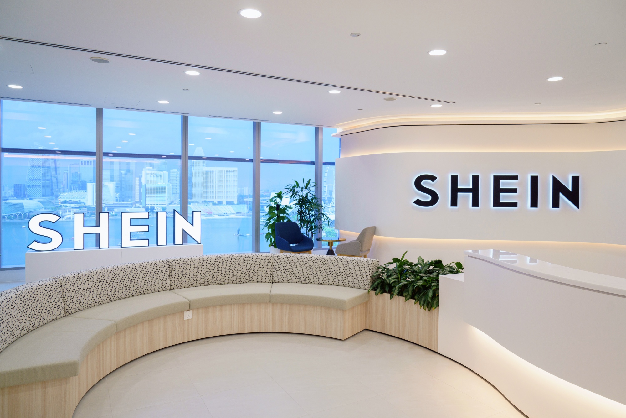 Shein&nbsp;headquarters in Singapore.
