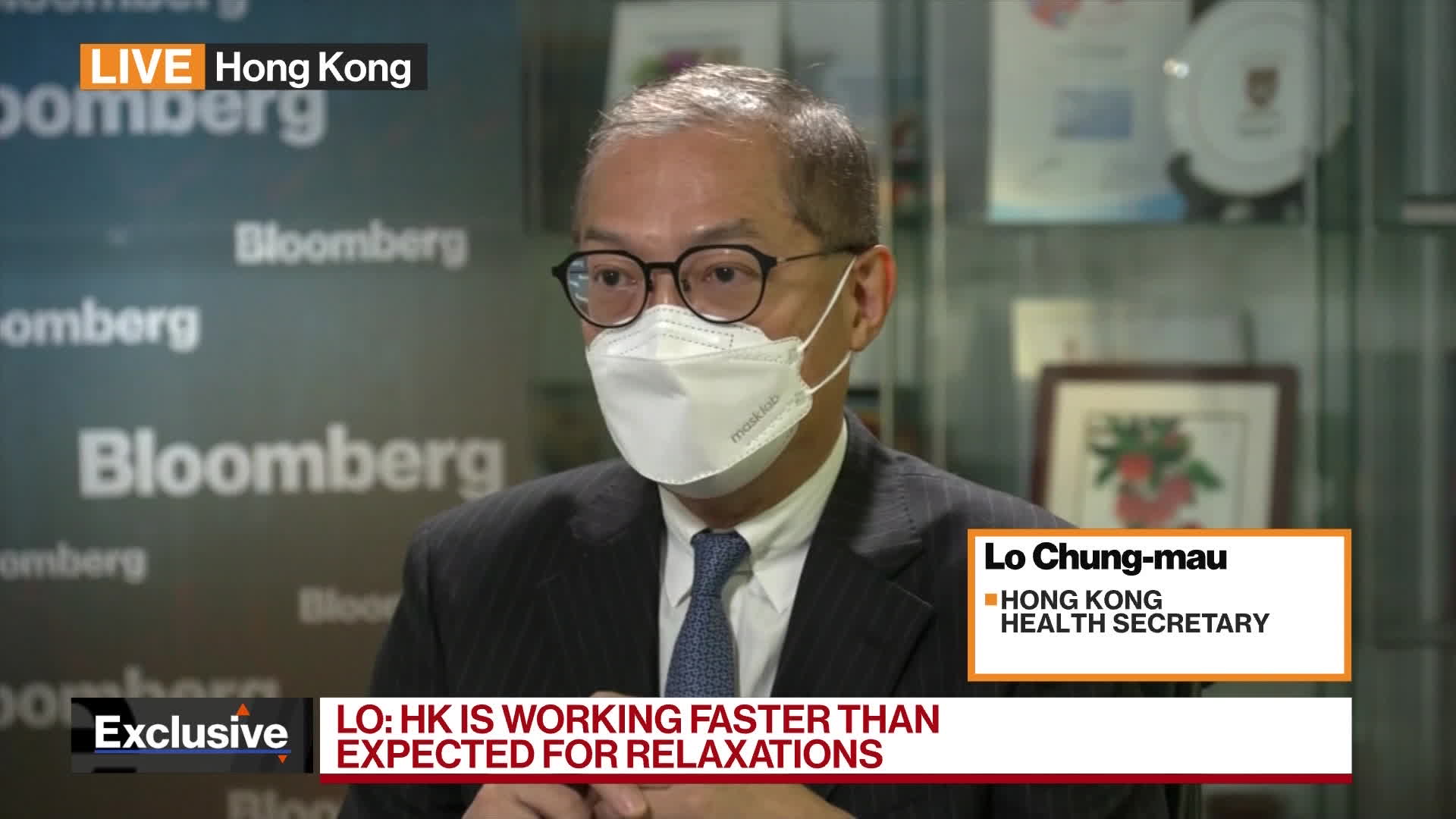 Hong Kong Looking at Data for Further Relaxations: Health Secretary