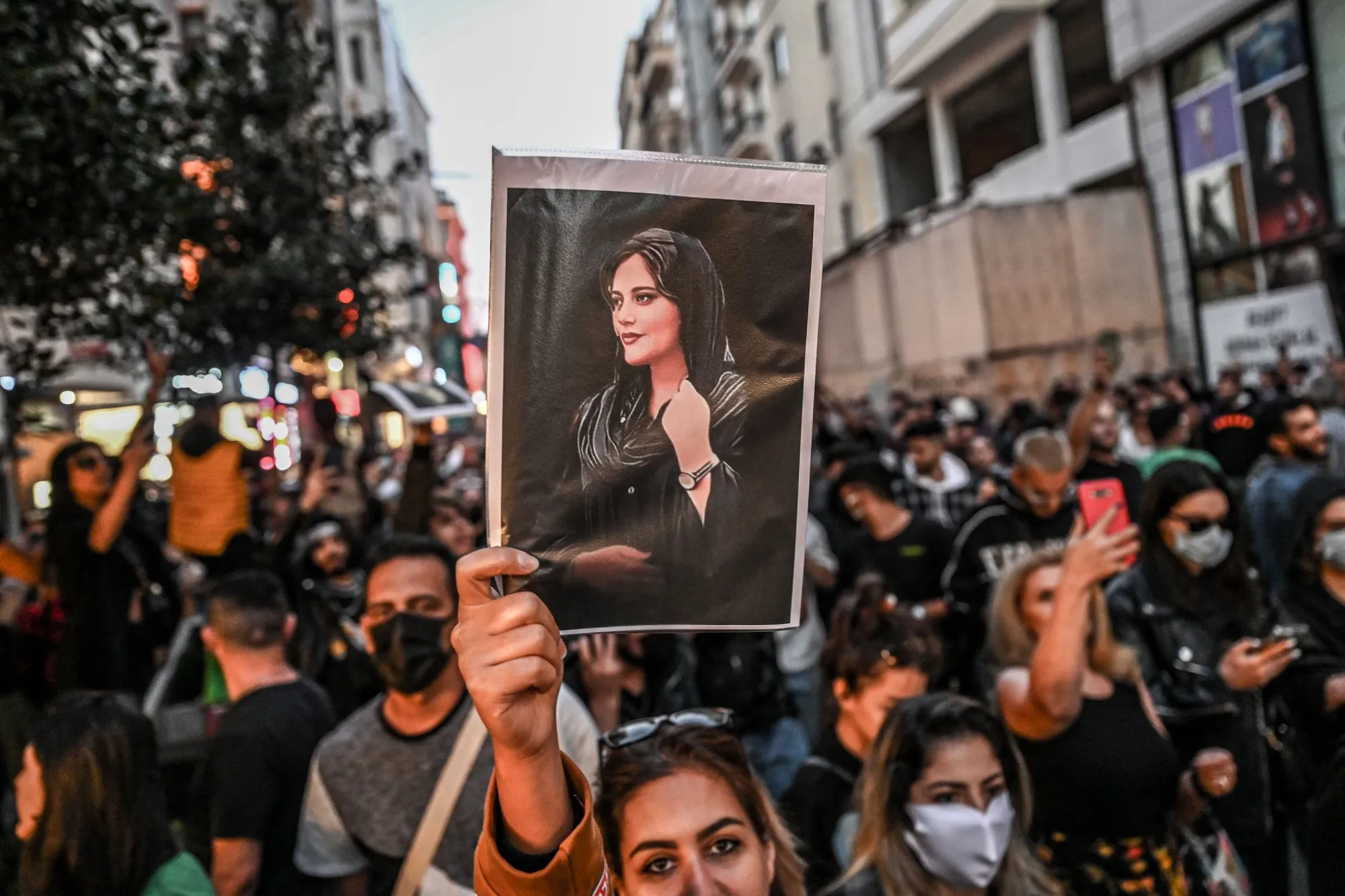 Amini’s death continues to inspire crowds.&nbsp;