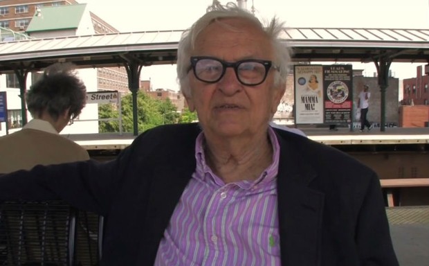 Documentary filmmaker Albert Maysles, shown at the Harlem-125th Street station discussing his then-unfinished &quot;In Transit&quot; project, died March 5, 2015.