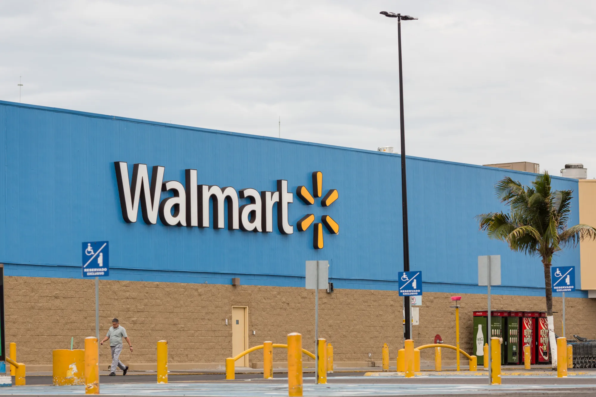 A Walmart supermarket&nbsp;in Veracruz, Mexico.